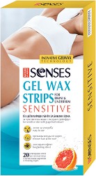 Nature of Agiva Senses Gel Wax Strips - 20          Senses - 