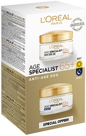 L'Oreal Age Specialist 65+ Duo Pack -           - 