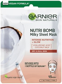 Garnier Nutri Bomb Milky Tissue Mask -         - 