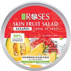 Nature of Agiva Roses Fruit Salad Nourishing Sugar Scrub -    ,      Fruit Salad - 