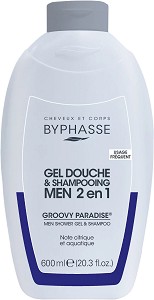 Byphasse Men Groovy Paradise Shower Gel & Shampoo -        -  