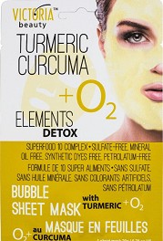 Victoria Beauty Elements Detox Bubble Sheet Mask -          "Elements Detox" - 