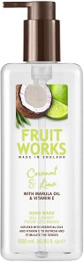 Fruit Works Coconut & Lime Hand Wash -     Coconut & Lime - 