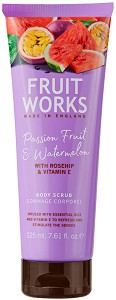 Fruit Works Passion Fruit & Watermelon Body Scrub -          - 