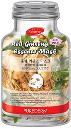 Purederm Red Ginseng Essence Face Mask -         - 