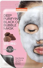 Purederm Deep Purifying Black O2 Bubble Mask -       - 