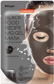 Purederm Black Food Recipe Mg:Gel Mask -      - 