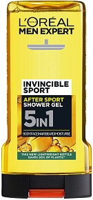 L'Oreal Men Expert Invincible Sport 5 in 1 Shower Gel -       Men Expert -  