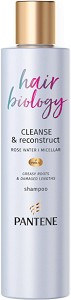 Pantene Hair Biology Cleanse & Reconstruct Shampoo -          Hair Biology - 