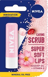 Nivea Rosehip Oil + Vitamin E Caring Scrub -          E - 