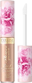 Eveline Flower Garden 2 in 1 Eyeshadow & Highlighter -    2  1   Flower Garden - 