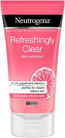 Neutrogena Refreshingly Clear Daily Exfoliator -     - 