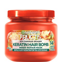 Garnier Fructis SOS Damage Eraser Keratin Hair Bomb Mask -       Fructis SOS Damage Eraser - 