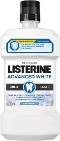 Listerine Advanced White Mild Taste -          - 