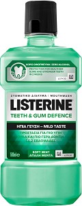 Listerine Teeth & Gum Defence Mild Taste -       - 