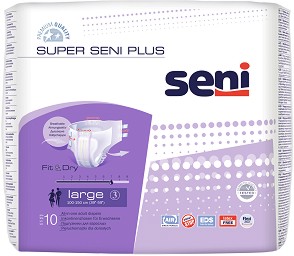    Super Seni Plus - 10 ,     ,  L - 