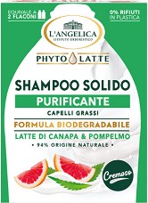 L'Angelica Phyto Latte Purifying Solid Shampoo -            Phyto Latte - 