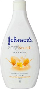 Johnson's Soft & Nourish Body Wash -       -  