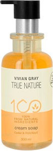 Vivian Gray Cedar & Patchouli Soap -         True Nature - 