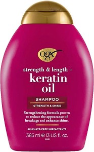 OGX Strength & Length Keratin Oil Shampoo -      - 