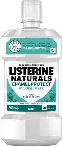 Listerine Naturals Enamel Protect Mouthwash -       - 