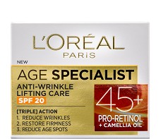 L'Oreal Paris Age Specialist 45+ SPF 20 -        Age Specialist - 