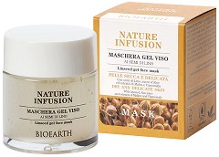 Bioearth Nature Infusion Linseed Gel Face Mask -          Nature Infusion - 