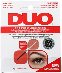 Ardell DUO 2 in 1 Brush-On Striplash Adhesive -     - 