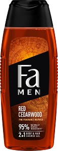 Fa Men Red Cedarwood 2 in 1 Body & Hair Shower Gel -         -  