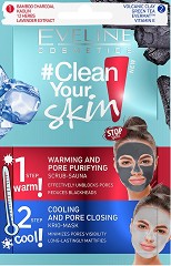 Eveline Clean Your Skin Warming & Cooling Mask - 2  1           Clean Your Skin - 