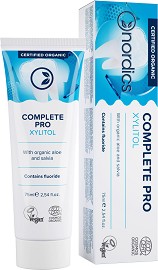 Nordics Complete Pro Organic Toothpaste -         -   