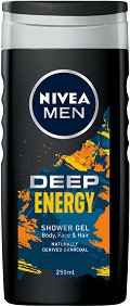 Nivea Men Deep Energy Shower Gel Limited Edition -          Deep -  