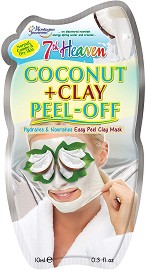 7th Heaven Coconut Clay Peel-Off Mask -        - 