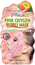 7th Heaven Pink Oxygen Bubble Face Mask -      - 