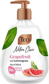 Teo Nature Elixir Grapefruit and Lemongrass Hand Wash -        - 