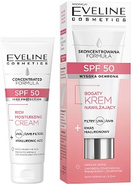 Eveline Moisturizing Cream SPF 50 -        - 