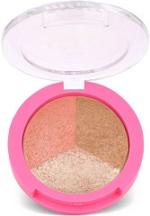 Golden Rose Miss Beauty Glow Baked Trio -        Miss Beauty - 