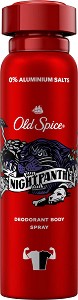 Old Spice Night Panther Deodorant Body Spray -       - 