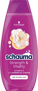 Schauma Strength & Vitality Shampoo -         - 