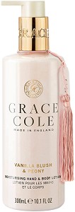 Grace Cole Vanilla Blush & Peony Hand & Body Lotion -        Vanilla Blush & Peony - 