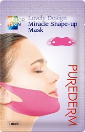 Purederm COLOR!SKIN Miracle Shape-Up Mask -       - 