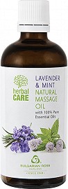 Bulgarian Rose Herbal Care Lavander & Mint Massage Oil -       Herbal Care - 