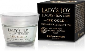 Bulgarian Rose Lady's Joy Luxury 24K Gold Face Cream -        Lady's Joy Luxury - 