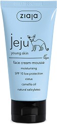 Ziaja Jeju Face Cream Mousse SPF 10 -            Jeju - 