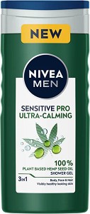 Nivea Men Sensitive Pro Ultra-Calming Shower Gel -        -  