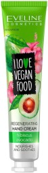 Eveline I Love Vegan Food Regenerating Hand Cream -          I Love Vegan Food - 