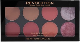 Makeup Revolution Sugar & Spice Ultra Blush Palette -      - 