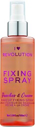 I Heart Revolution Peaches & Cream Fixing Spray -     - 