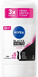 Nivea Black & White Clear Anti-Perspirant -      Black & White - 