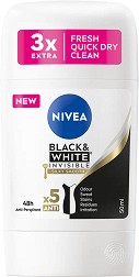 Nivea Black & White Silky Smooth Anti-Perspirant -      Black & White - 